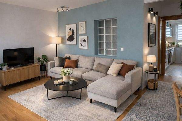 Wohnzimmer Gestaltungsvorschlag