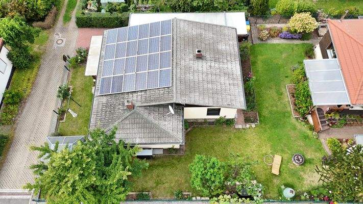 Grundstück von oben