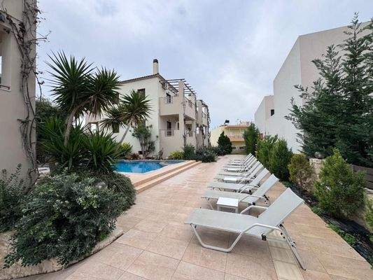 Kreta, Skaleta: Einfamilienhaus in einer Wohnanlage zu verkaufen