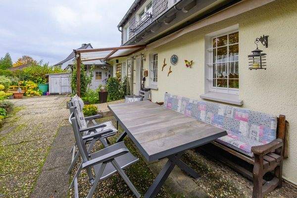 Terrasse mit Markise