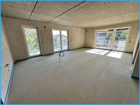 Innenarbeiten laufen