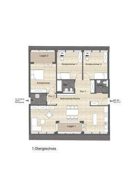 K9_1.jpg 4-Raum mit 2 Loggien