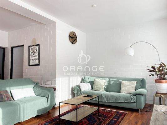 Sehr gemütlich, der Wohnbereich