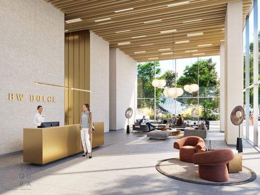 BW 19.2b Dolce Int Entrance Lobby Final People