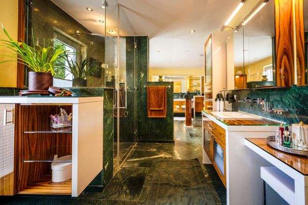 Badezimmer im Obergeschoss...