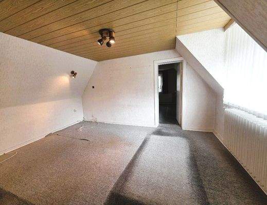 Zimmer im Dachgeschoss