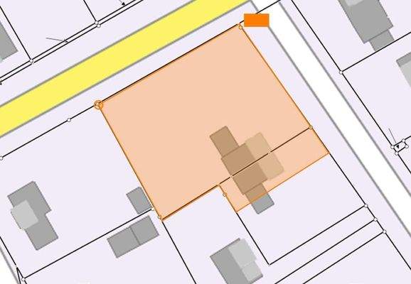 Gesamtgrundstück inkl. Doppelhaus