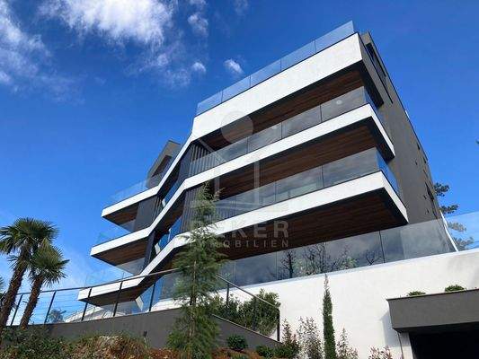 Hochmoderne Ästhetik prägt den Neubau