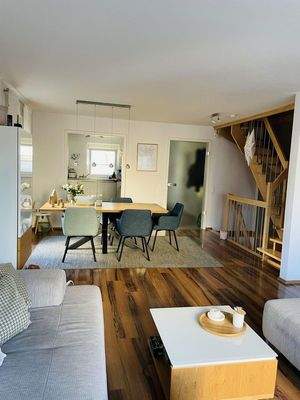 Blick in den Essbereich/Küche