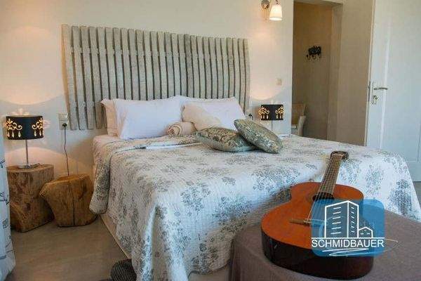 Kreta, Pitsidia: Wunderbare Villa mit Pool und Blick auf die Berge von Psiloritis