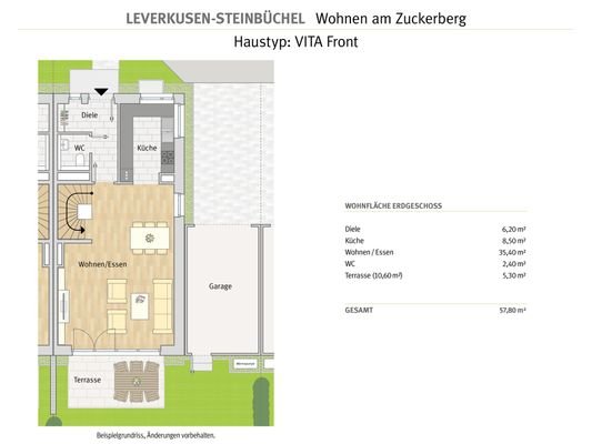 Leverkusen - Zuckerberg EFH 1BA - VITA Front EG