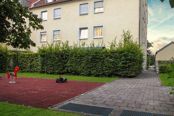 Spielplatz im Hinterhof