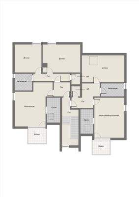 Grundriss 2. Dachgeschoss