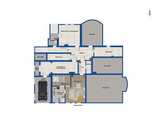 Grundriss Kellergeschoss