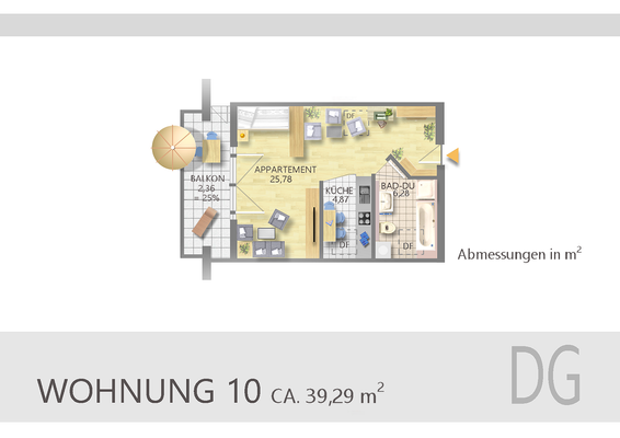 Grundriss WHG