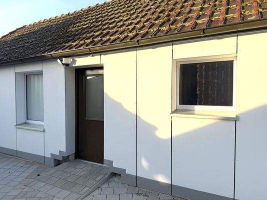 Fahrradremise außen