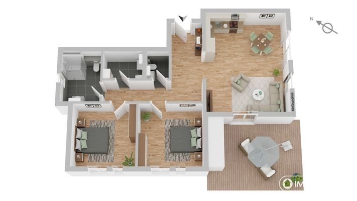 Grundriss 3D 