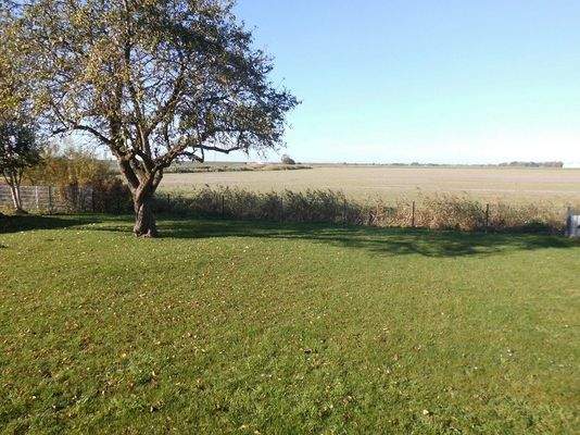 Die Aussicht aus dem Garten