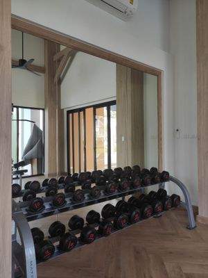 Fitnesscenter in der Anlage