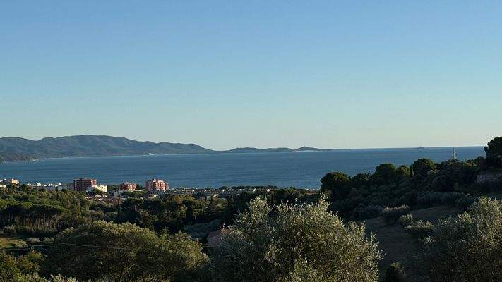 Meerblick von der Terrasse