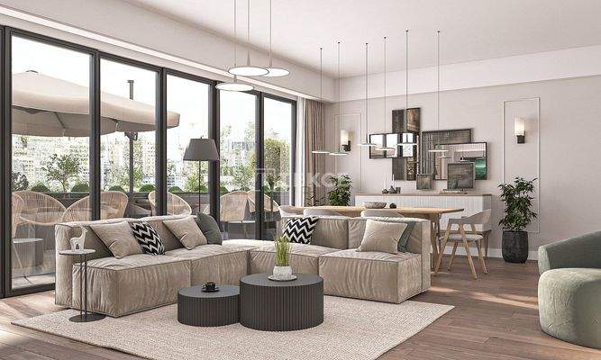 Apartments 400 Meters from the Metro in Kağıthane İstanbul