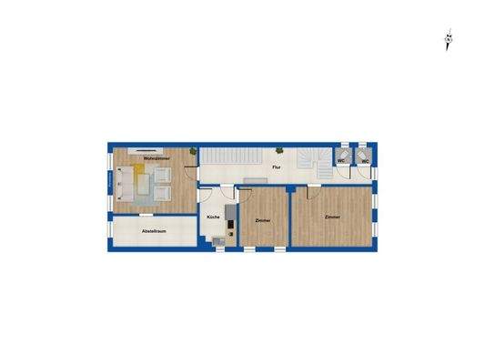 Grundriss Obergeschoss