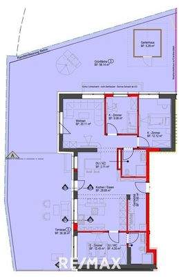 Pfunds - Grundriss - Top 5