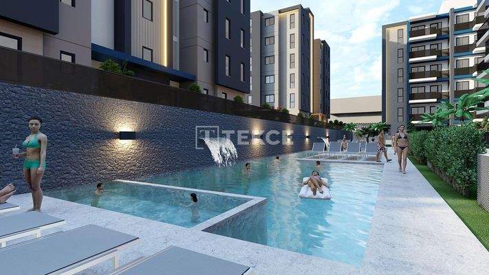 Apartments with Swimming Pool and Underground Parking in Antalya
