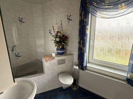 Tageslichtbad mit Wanne