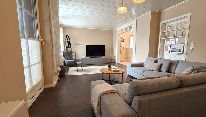 KI-Homestaging Wohn-/Esszimmer