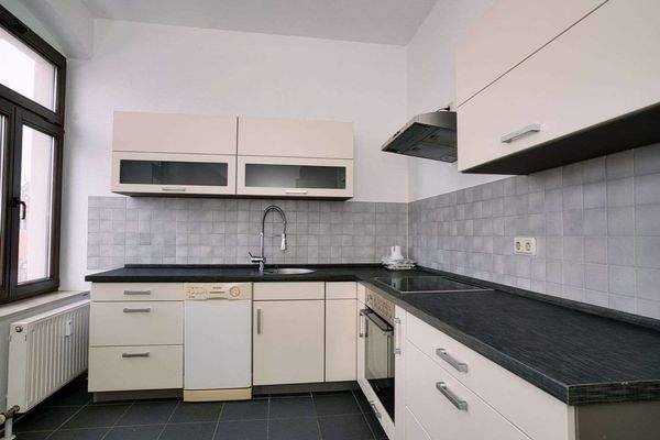 Küche mit Einbauküch