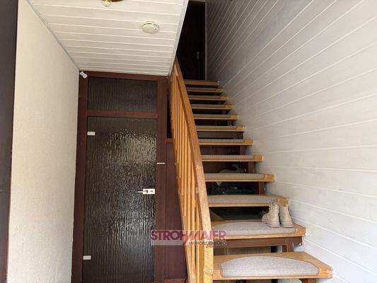 Treppenaufgang ins OG