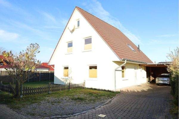 Ansicht des Hauses aus südöstlicher Perspektive