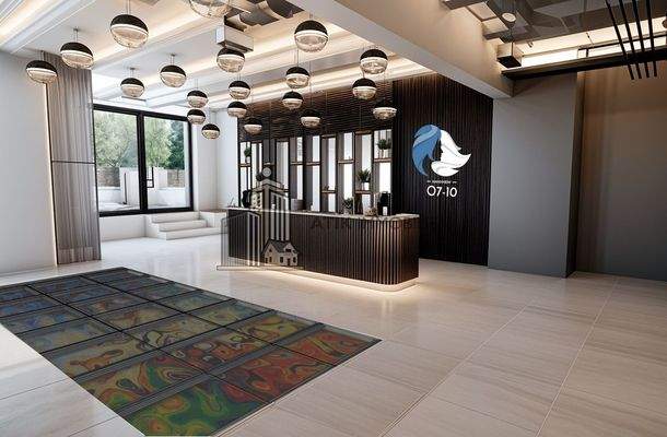 Visualisierung 1.OG Rezeption