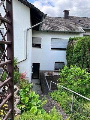 Gartenzugang zur unteren Etage