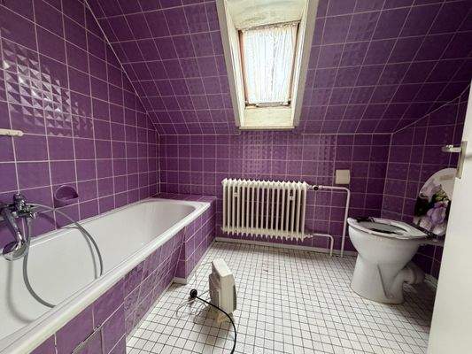 Badezimmer Dachgeschoss