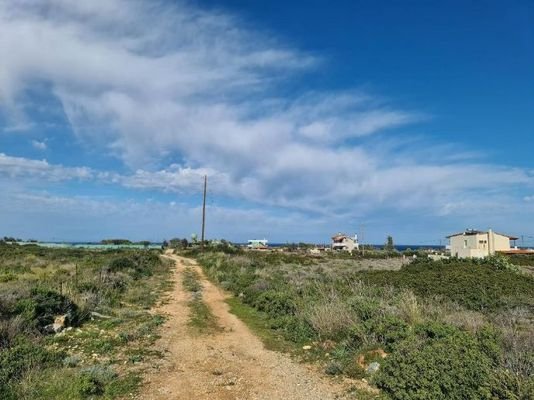 Kreta, Stavros: Riesiges Grundstück in Strandnähe 