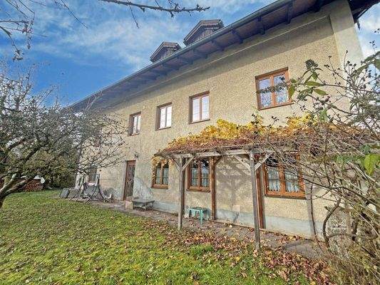 Südansicht des Hauses