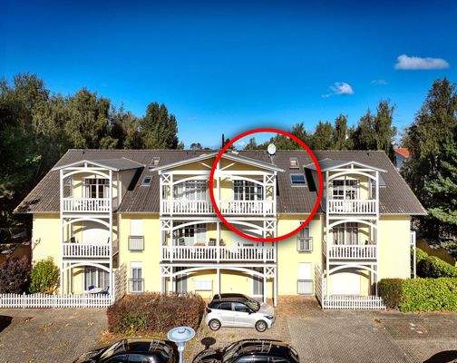 Luftbildaufnahme auf den Nord Balkon