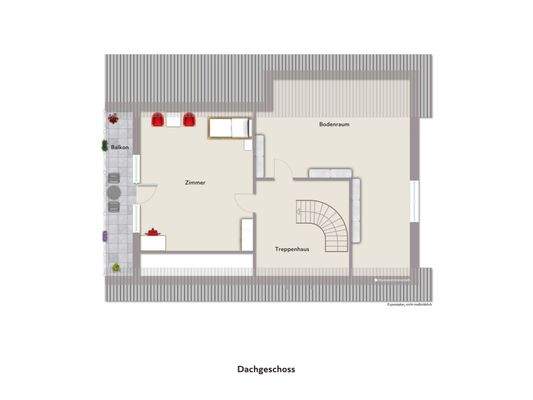 Grundriss Dachgeschoss