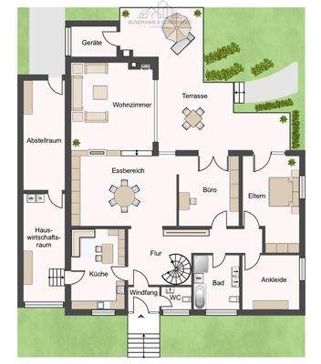 Grundriss Erdgeschoss