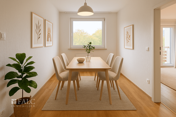 Esszimmer KI-generiert