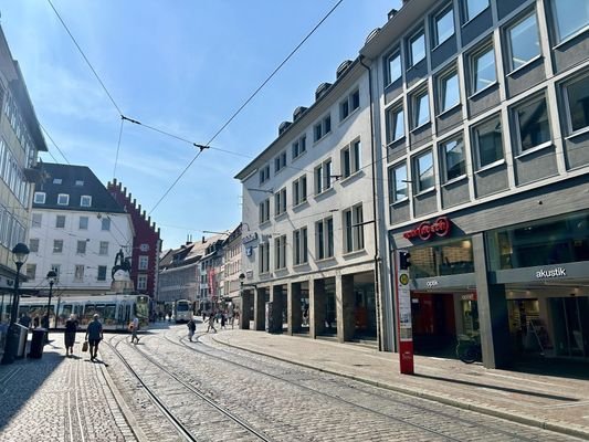 Blick Richtung Bertoldsbrunnen