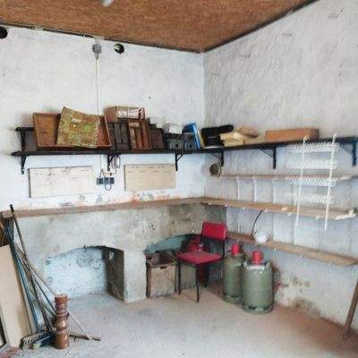 Lagerraum im Wirtschaftsgebäude