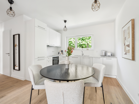 Offene Küche, Musterwohnung