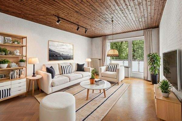 Visualisierung Wohnzimmer