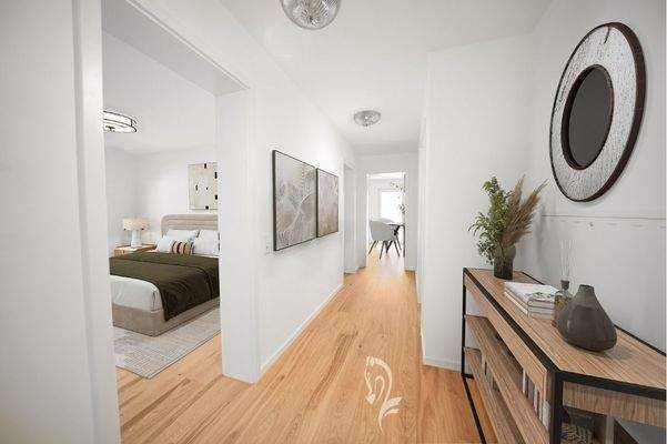 Visualisierung Schlafen + Flur