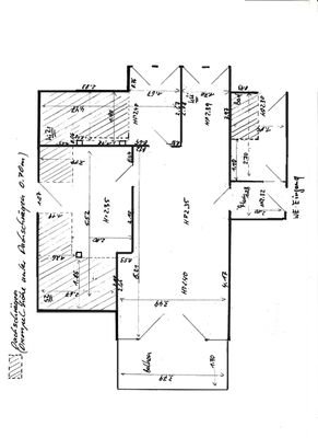 Grundriss mit Bemaßung
