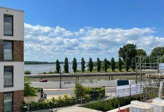 Ausblick WE 46 zum Stadthafen