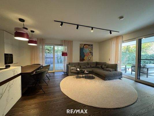 Koch-/Wohn-/Essbereich